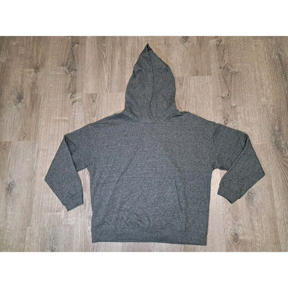 Calvin Klein Hoodie Womens Small Cozy Relaxed Fit Fleece Logo Hoodie